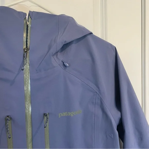 Patagonia Current Blue Strormstride Jacket Coat Women Medium NWT - Picture 3 of 16
